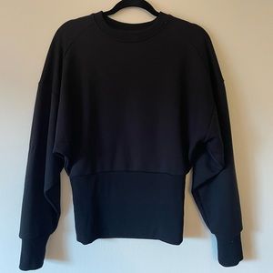 Athleta black portero top